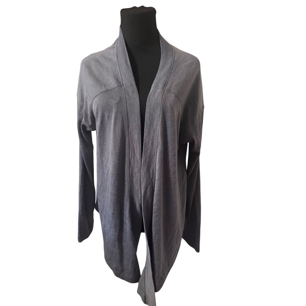 Inked & Faded gray open front cardigan size XL